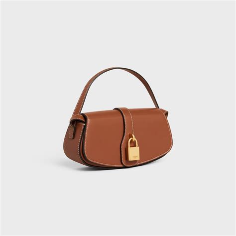 celine clutch on strap in smooth calfskin tan|Women's Tabou Clutch On Strap in Smooth Calfskin .